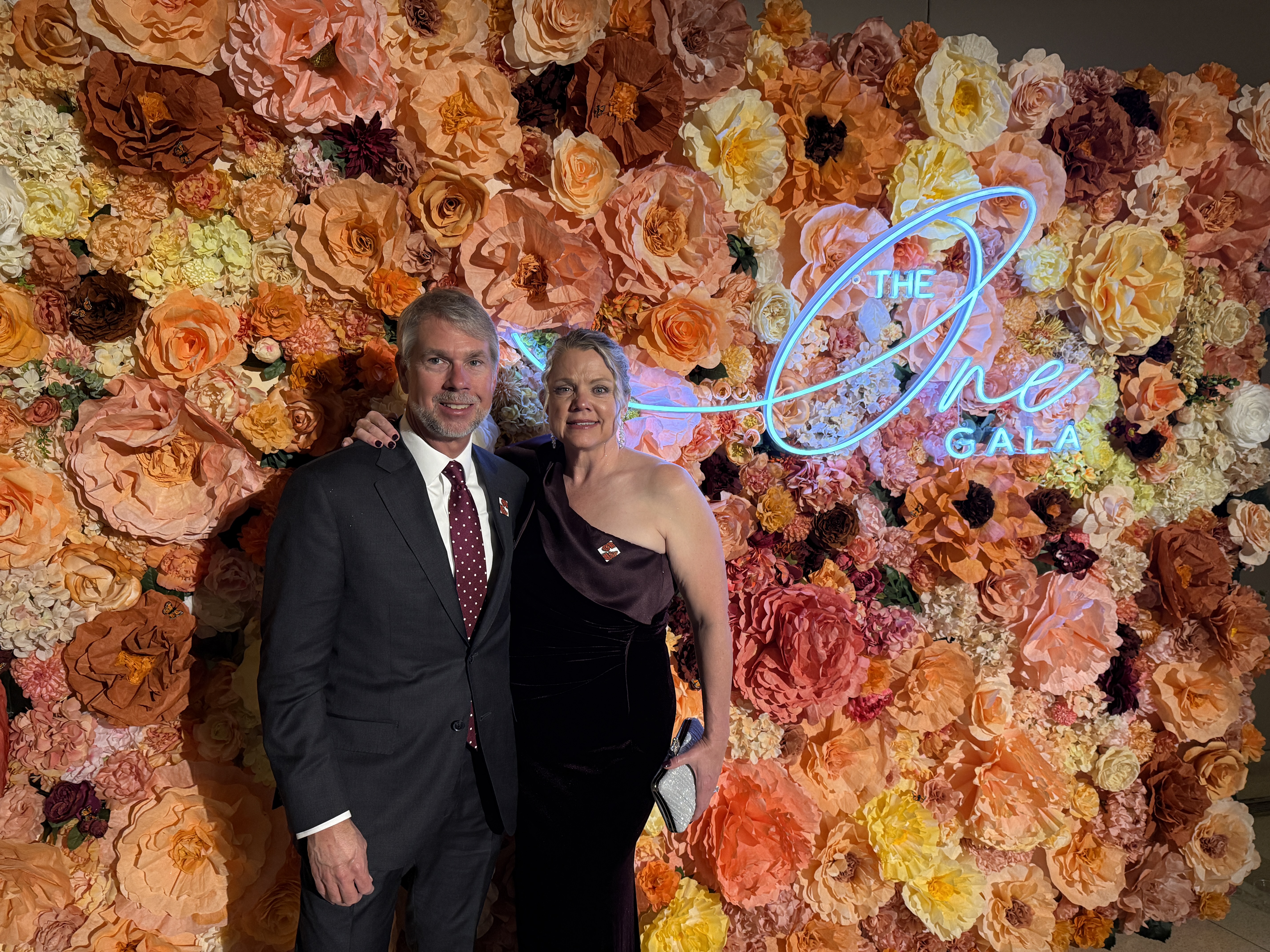 Carole and Nathan at The One Gala